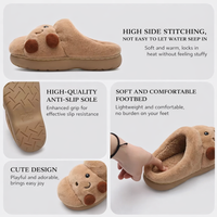 Croissant Plush Slippers