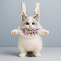 PawsyGram™ CuddleCat Plush Shoulder Bag