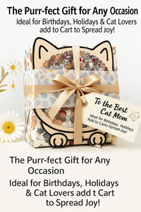 Cat Shaped Wooden Jigsaw Puzzle- Screen-Free Fun & Elegant Home Décor