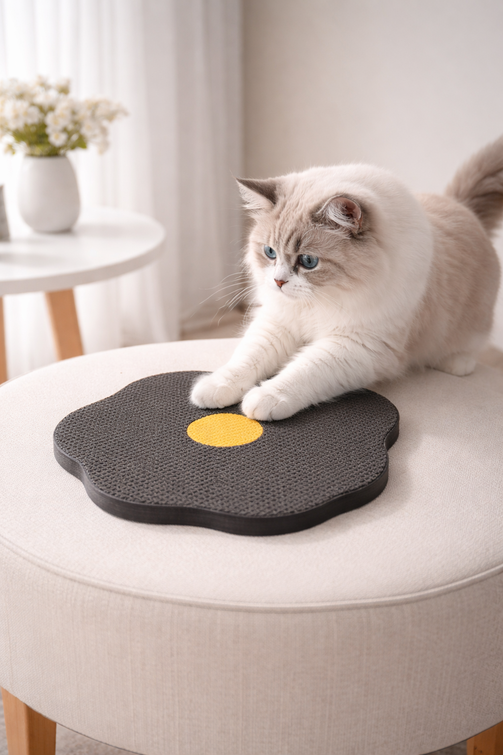 Flower Scratching Pad