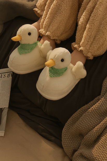 Cozy Flappy Duck Slippers