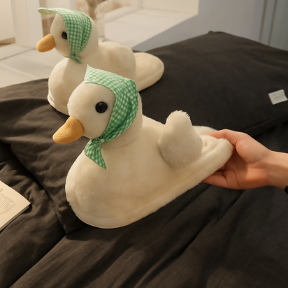 Cozy Flappy Duck Slippers